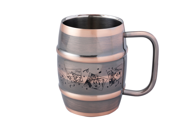 ステンレスマグ 2,200円｜直径約8×高さ約11.5cm｜東京ディズニーランド「グランドエンポーリアム」、東京ディズニーシー「エンポーリオ」｜東京ディズニーリゾート35周年グランドフィナーレ