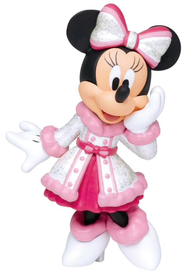 ミニーマウス｜フィギュアオーナメント賞 ミッキー＆フレンズ シリーズ｜Happyくじ『DISNEY クリスマスオーナメントくじ2022』