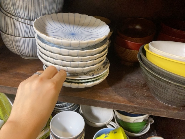 【ニトリ トトノシリーズ使用前】食器の出し入れがしづらく、地味にストレスになっていました