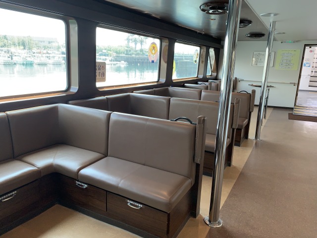 イルドバカンスプレミアの船内