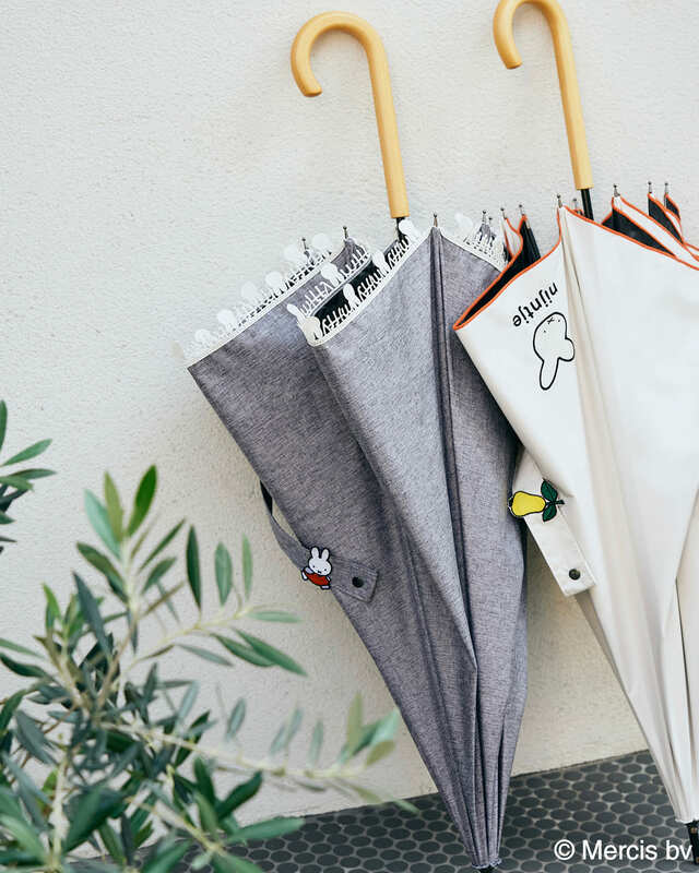 【ミッフィー / studio CLIP×Dick Bruna】遮熱遮光日傘4,290円（第1弾での発売）