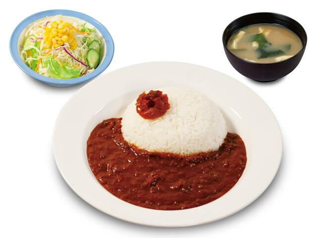 「ビーフカレーランチ」＜650円＞【松屋がランチのラインアップを拡大】