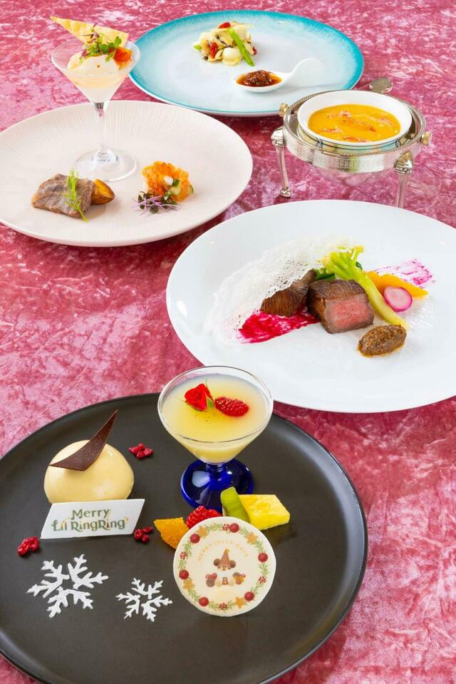 シルクロードガーデン　“ディズニー・クリスマス”スペシャルディナー　エメラルドギフト