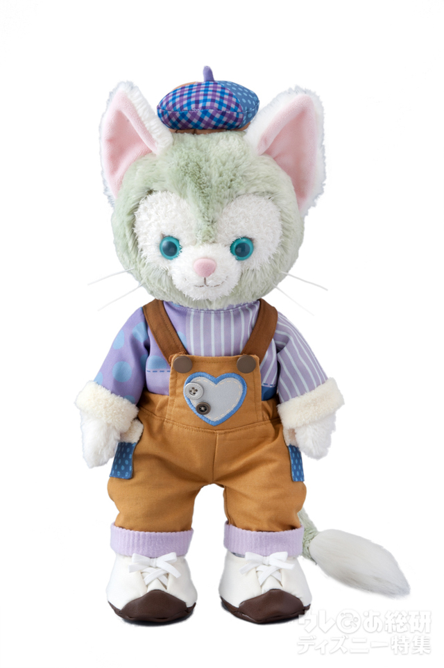 コスチュームセット 4,800円|【セット内容】ベレー帽、上着、サロペット、くつ|東京ディズニーシー「ダッフィーのハートウォーミング・デイズ」2018|【販売店舗】マクダックス・デパートメントストア