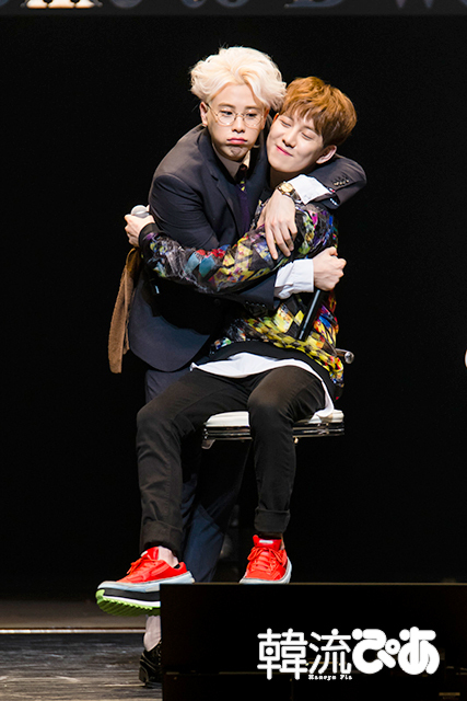 暑いときほどくっつく…ピオとパクキョン＠神奈川・パシフィコ横浜 国立大ホール