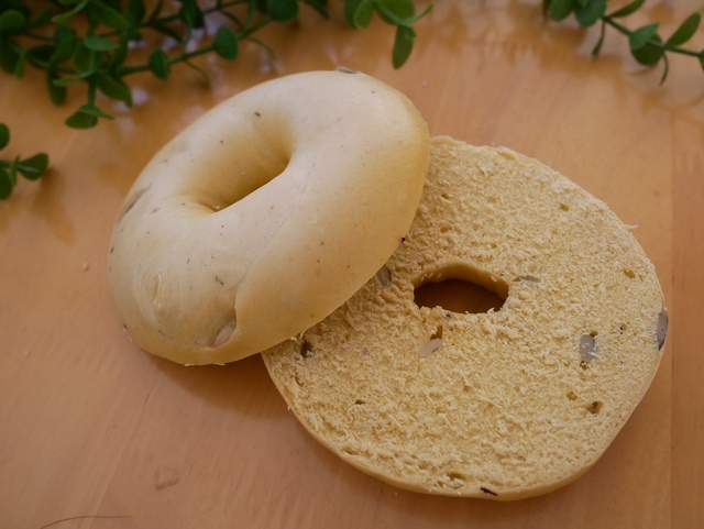 まるごとカボチャベーグル