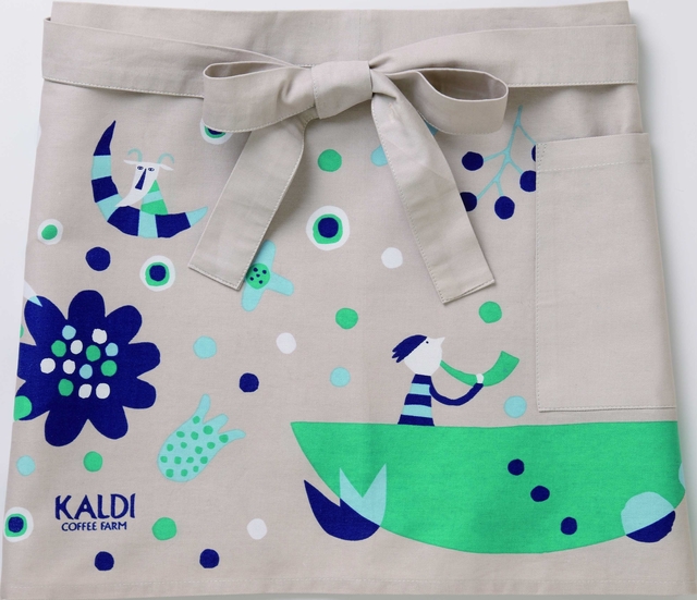 オリジナル カフェエプロン