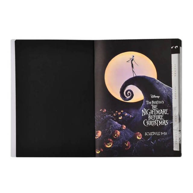 ティム・バートン ナイトメアー・ビフォア・クリスマス 手帳・スケジュール帳 2023 B6 メタリック CALENDARS & ORGANIZERS 1,980円