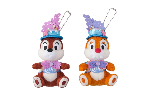 チップ＆デールぬいぐるみバッジセット　2800円