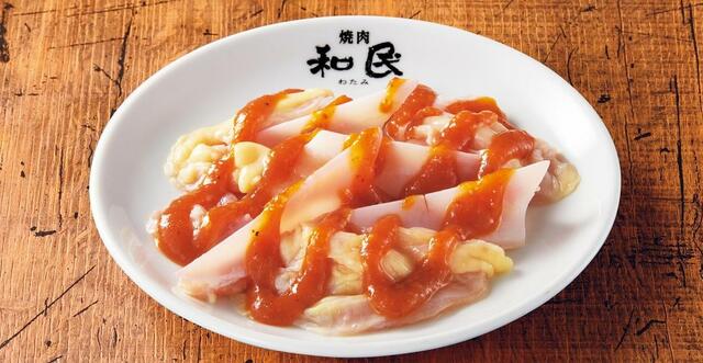 「にんにく味噌肉ナンコツ」【焼肉の和民「食べホランチ」リニューアル】
