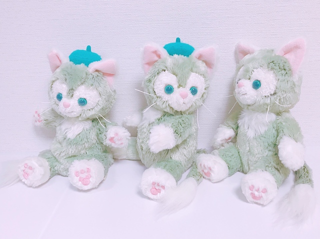 左からパペット・クッション・SSサイズです