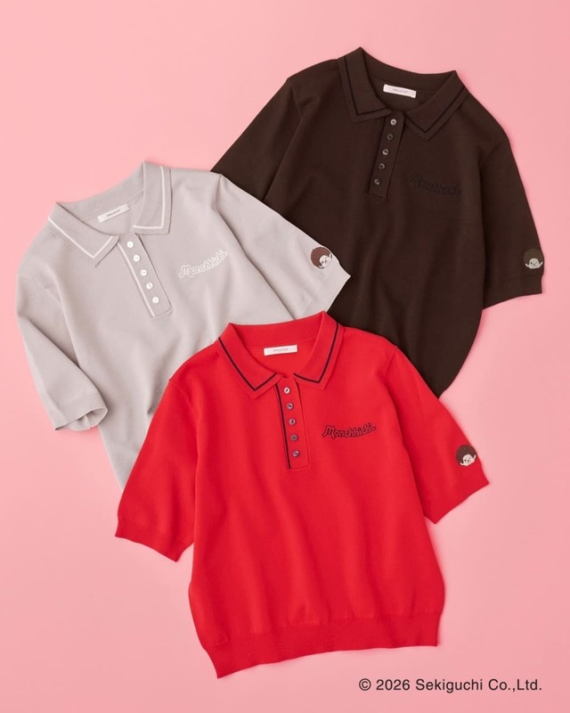 【モンチッチ×OPAQUE.CLIP】ポロニット　¥4,980（税込） ※8月上旬発売予定