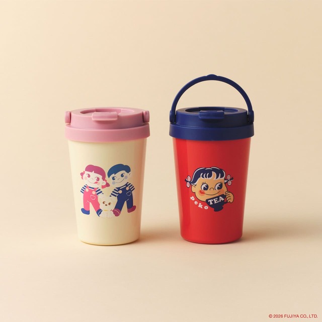 【ペコちゃん×Afternoon Tea LIVING】ステンレスタンブラー 各￥3,300
