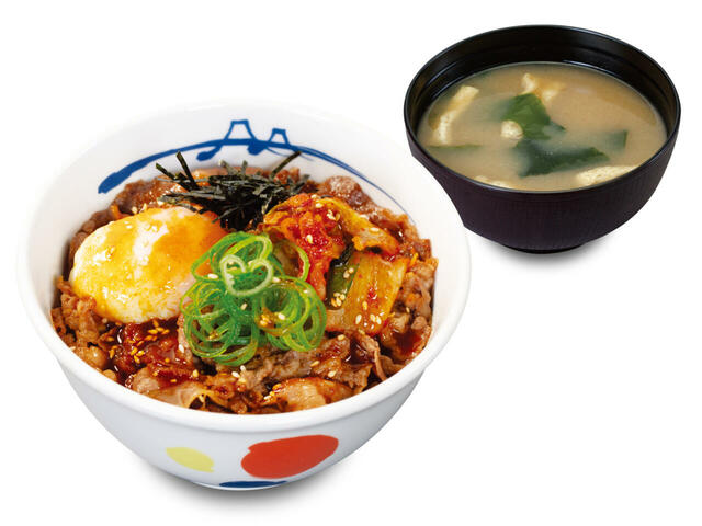 【松屋の人気メニューランキング 7位】「牛ビビン丼」並盛 690円(税込)