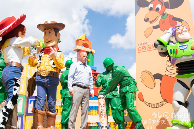 ディズニー・ハリウッド・スタジオ「トイ・ストーリー・ランド」竣工式
