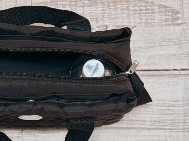 550mlのペットボトルを立てて収納可能！