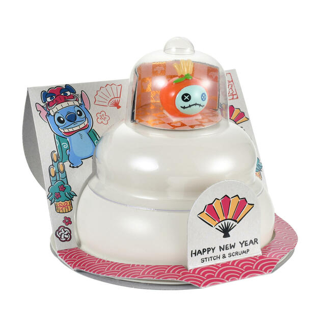 スティッチ＆スクランプ 鏡餅 NEW YEAR STITCH 2026 950円
