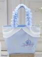 【メゾフル×シンデレラ】Cinderella/フリルハンドルトートバッグカラー：Grayish Blue価格：￥5,600