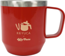 「KEYUCAオリジナルステンレスマグ」<容量:300ml>【「ジョリーパスタの冬の福袋2025」発売!「KEYUCAコラボグッズ」や「4,000円分お食事券」入りのお得すぎる福袋!】