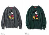 IEDIT[イディット]　Disney「ミッキーマウス」ジャカードニット ¥7,128