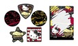【Happyくじ「Sanrio characters PUNKS PartyHalloween2026〜」】J賞:ミニファイル付きステッカーSET(全5種)/「クロミ・マイメロディ」「シナモロール・リトルツインスターズ」「ハローキティ・ポムポムプリン」「ハンギョドン・タキシードサム」「ポチャッコ・あひるのペックル」の5種類