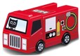 【すかいらーく6ブランド「ラッキーセット」新カプセルトイ】トミカ「はたらくくるま」コレクション／消防車