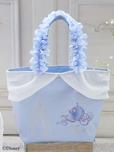 【メゾフル×シンデレラ】Cinderella/フリルハンドルトートバッグカラー：Grayish Blue価格：￥5,600