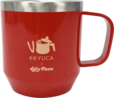 「KEYUCAオリジナルステンレスマグ」＜容量：300ml＞【「ジョリーパスタの冬の福袋2025」発売！「KEYUCAコラボグッズ」や「4,000円分お食事券」入りのお得すぎる福袋！】　