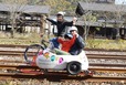 こんなかわいいサイドカーの車両もあり