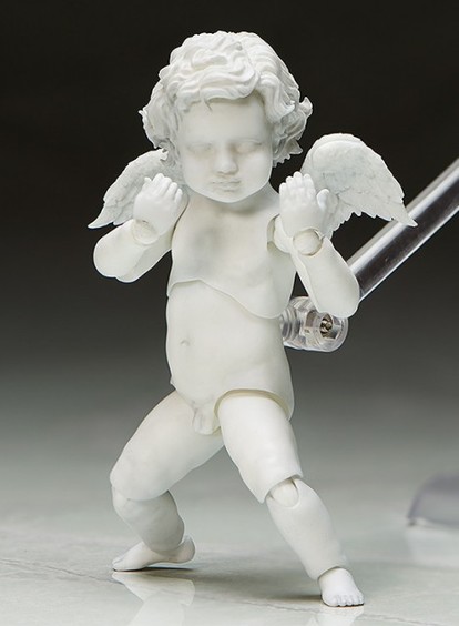 武者小路実篤筆「天使像」 こいよ、銃なんか捨ててかかってこい！「figma 天使像」発売決定、翼を