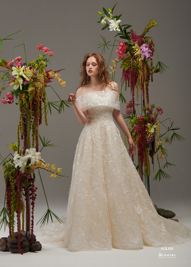 【Irida maison イリーダメゾンのウェディングドレス】AGLAIA（アグライア）