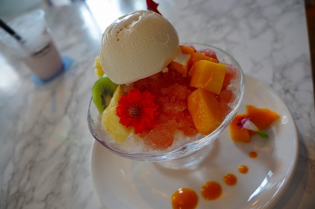 ハイビスカスグラニテ880円＠ハーゲンダッツサマーテラス