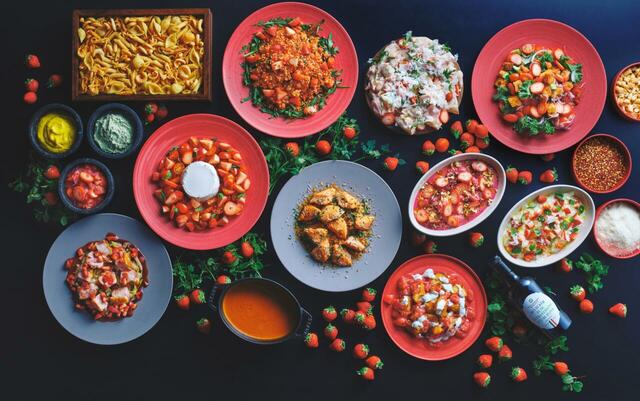 「セイボリーイメージ」＜期間：2026年2月25日～5月6日＞【おもちゃ箱みたいなカラフルスイーツが並ぶ「ストロベリースイーツビュッフェ」コンラッド大阪で毎日開催！】