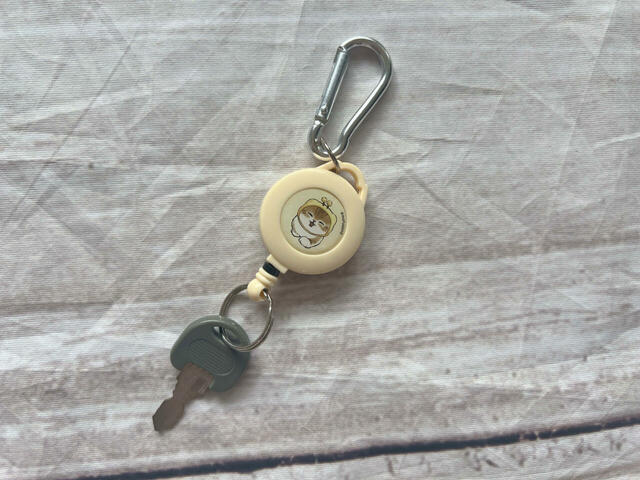 鍵をつけるとこんな感じに♪