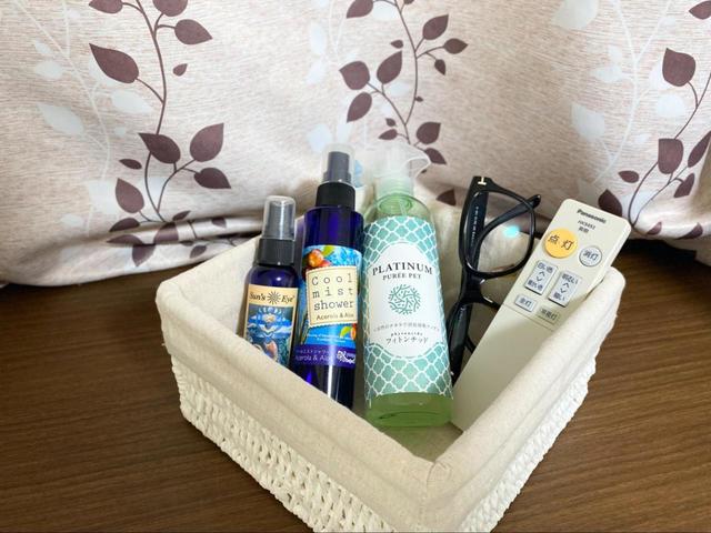 【ZARA HOME／布地内張り付き　スクエア　バスケット】スクエアタイプでいろいろな物を入れられるのが魅力