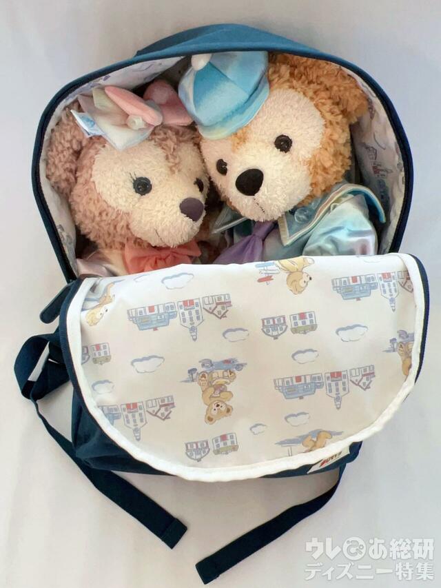 リュックサックのサイズ感