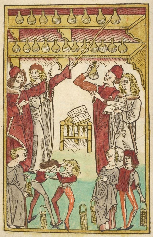 ヤコブ・マイデンバッハ 『健康の庭』 1491年　大英図書館蔵 ©British Library Board