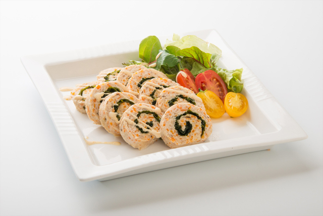 “マヨ1”グランプリ決勝進出した阿波尾鶏の渦潮ミートローフ(徳島県代表)