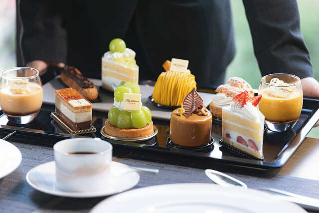 【オークラ東京 オーキッド】ケーキセット