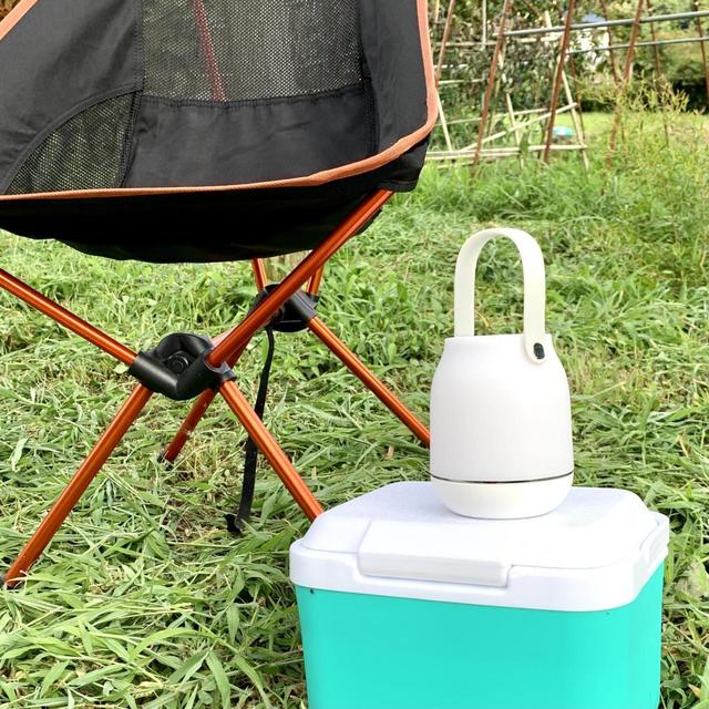 【ニトリ　USBポータブル LEDランタン】充電式のためアウトドアにも使える