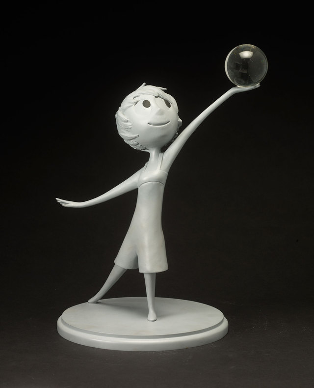 ジェローム・ランフト｜≪ヨロコビ≫｜『インサイド・ヘッド』（2015年）｜ウレタン樹脂鋳造｜©Disney/Pixar