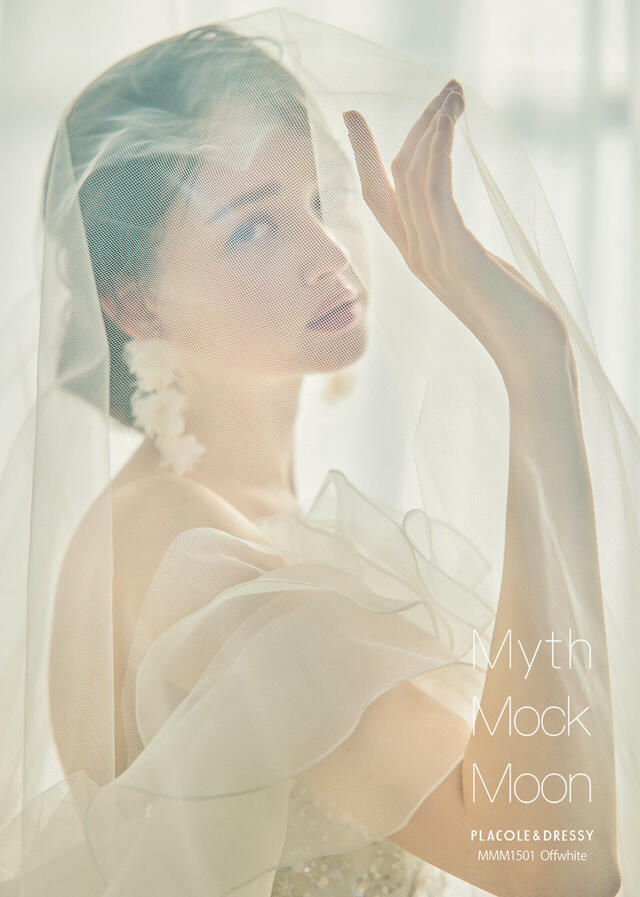 KURAUDIA × PLACOLE & DRESSY（クラウディア×プラコレ）新作ウェディングドレス｜MMM1501_Offwhite