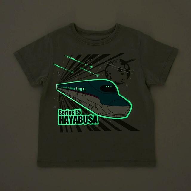 薄くて涼しい蓄光半袖パジャマ「新幹線シリーズ」｜2,990 円(税込)