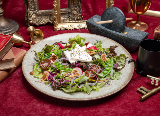 【Harry Potter Cafe】グリーンハウスサラダ with スパイス(税込¥1,210)