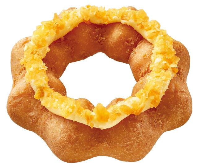 「さつまいもド 塩バタークリーム」＜テイクアウト　194円、イートイン　　198円＞【ミスタードーナツから『さつまいもド』『くりド』が期間限定発売】