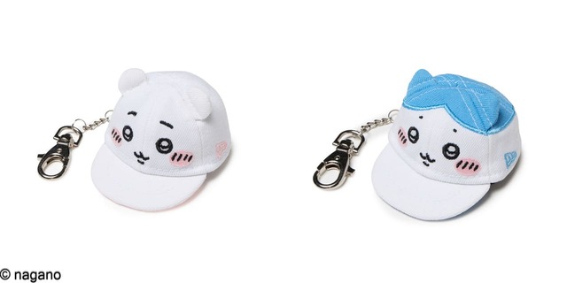【ニューエラ「ちいかわ」デザインアイテムコレクション】［Cap Keyholder］　各5,500円