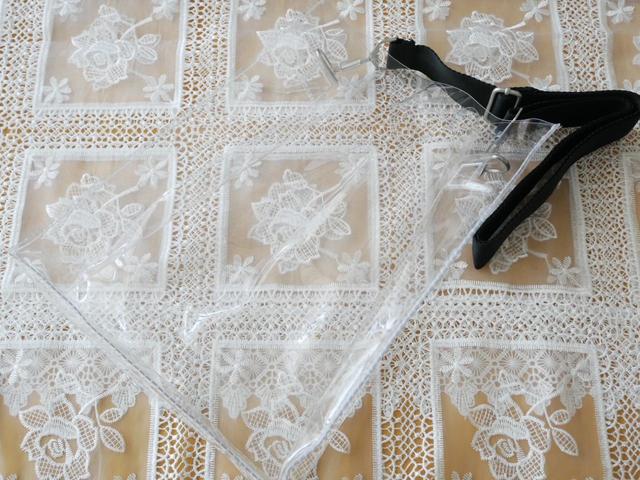 【サンキューマート】クリアトートショルダーバッグ:643円(税込)