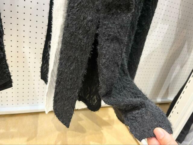 【ワークマン キモウレースワンピース】起毛感のあるレース素材が特徴！重ね着するだけでこなれ感が出ます