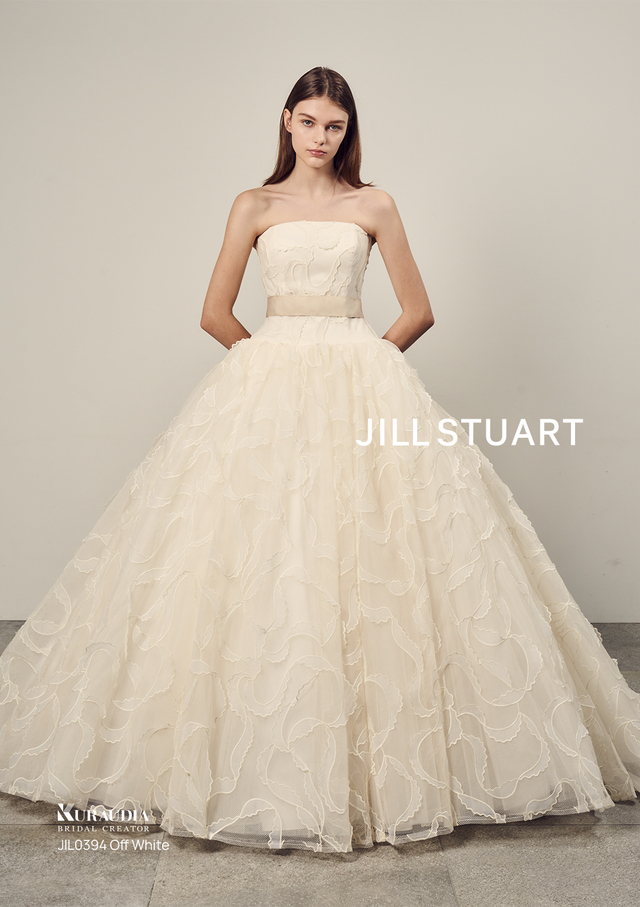 ジルスチュアート 新作ウェディングドレス JIL-0394_OffWhite