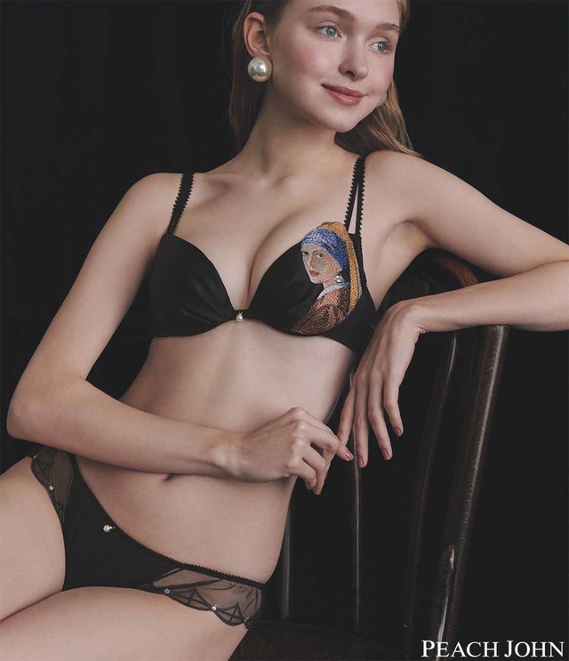 【PEACH JOHN】巨匠のブラ フェルメールブラック